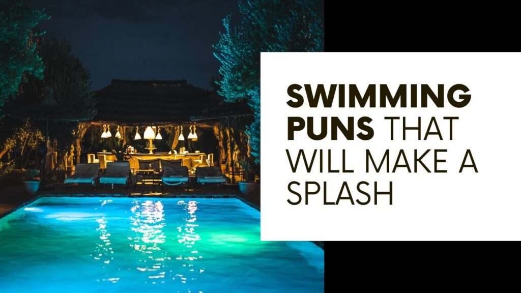 250 Swimming Puns That Will Make a Splash