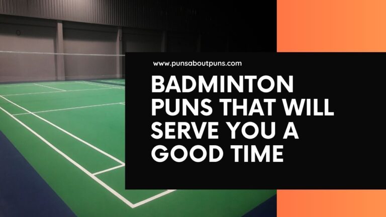 Badminton Puns That Will Serve You a Good Time. Badminton Instagram captions and jokes.