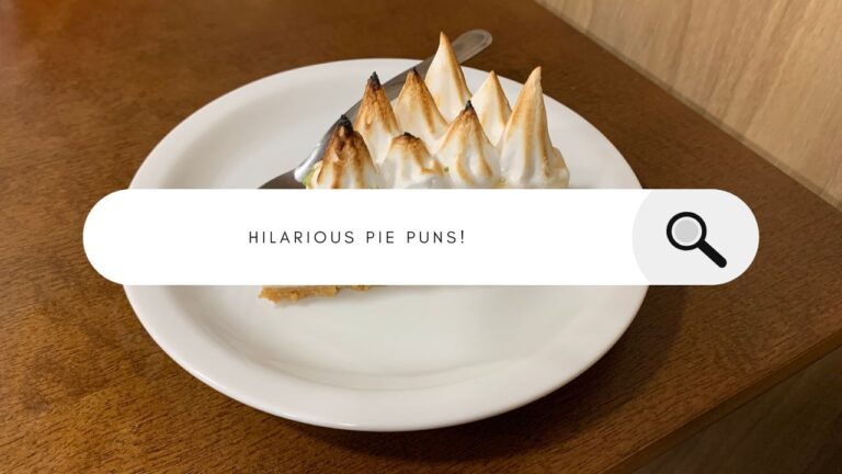 Hilarious Pie Puns That Will Make You Burst with Laughter