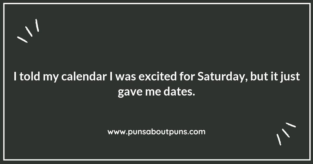 Laughing Through the Weekend: Saturday Puns Galore