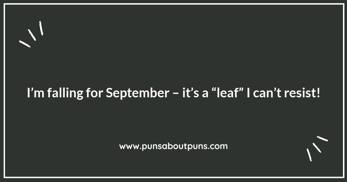 September Puns: A Toast to Autumn Adventures