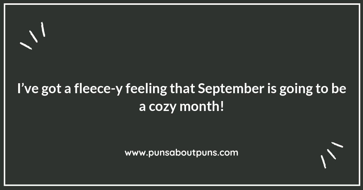 Sweater Weather and September Puns: Cozy Wordplay