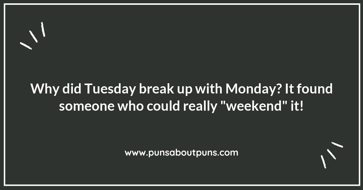 Tuesday Puns That Will Make You Chuckle Out Loud