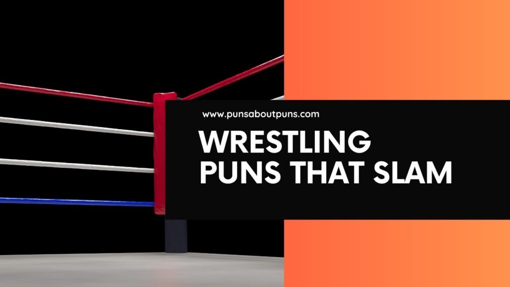 Wrestling Puns That Slam - Hilarious Jokes to Tackle Your Day. Ultimate Wrestling Instagram captions and jokes.