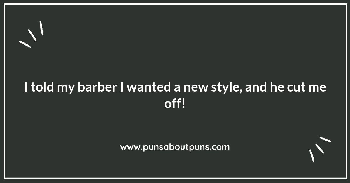 A Hair-Raising Collection of Barber Puns