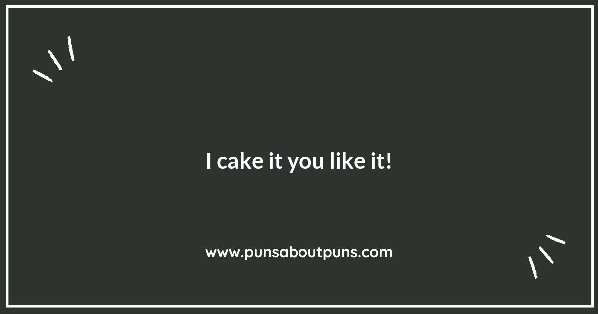 A Piece of Cake: Effortless Cake Puns