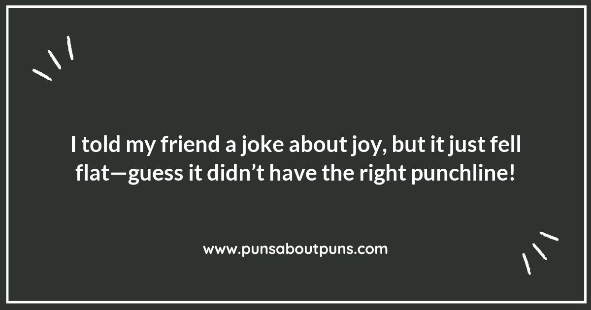 A Punny Celebration: Joy Puns to Brighten Your Day