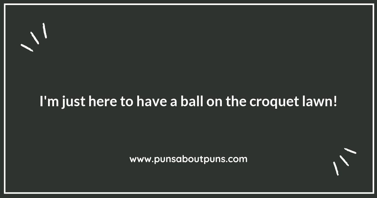 A Stroke of Genius: Ingenious Croquet Puns