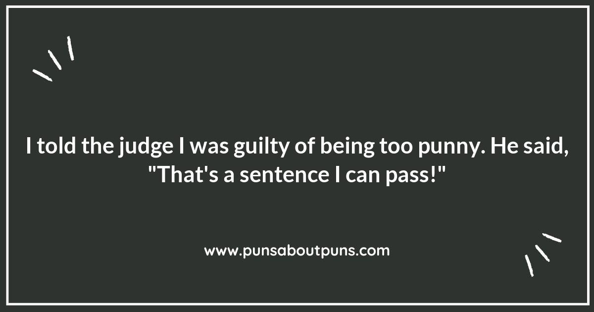 A Verdict of Laughter: Top Judge Puns