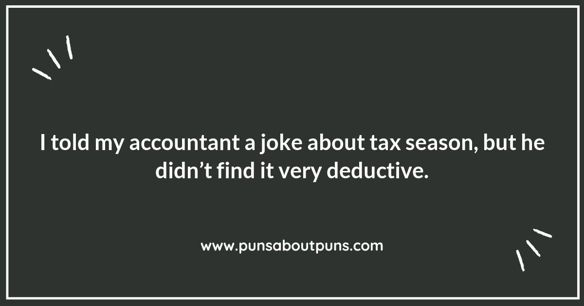 Accountant Puns that Add Up to Good Times