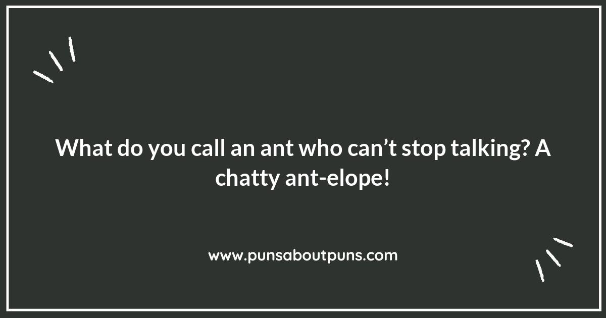 Ant Puns and Humor: How They Tickled Our Funny Bones