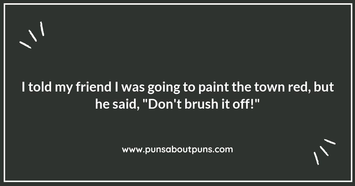 Artful Wordplay: Clever Painter Puns That Make You Smile