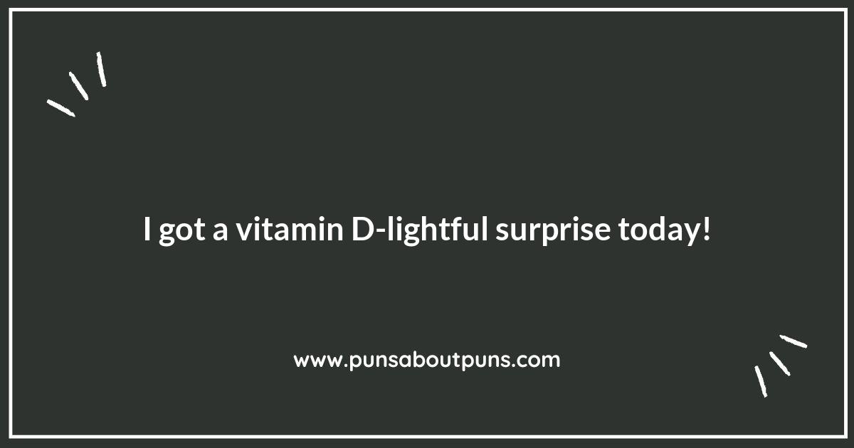 B-6 Your Way to a Good Laugh with Vitamin Puns