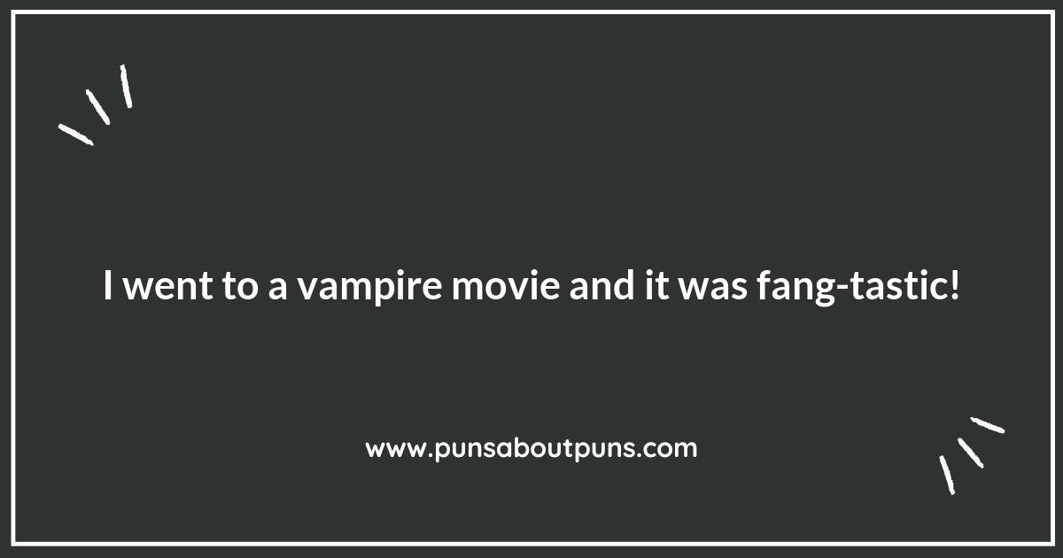 Batty Vampire Movies Puns for a Howling Good Time