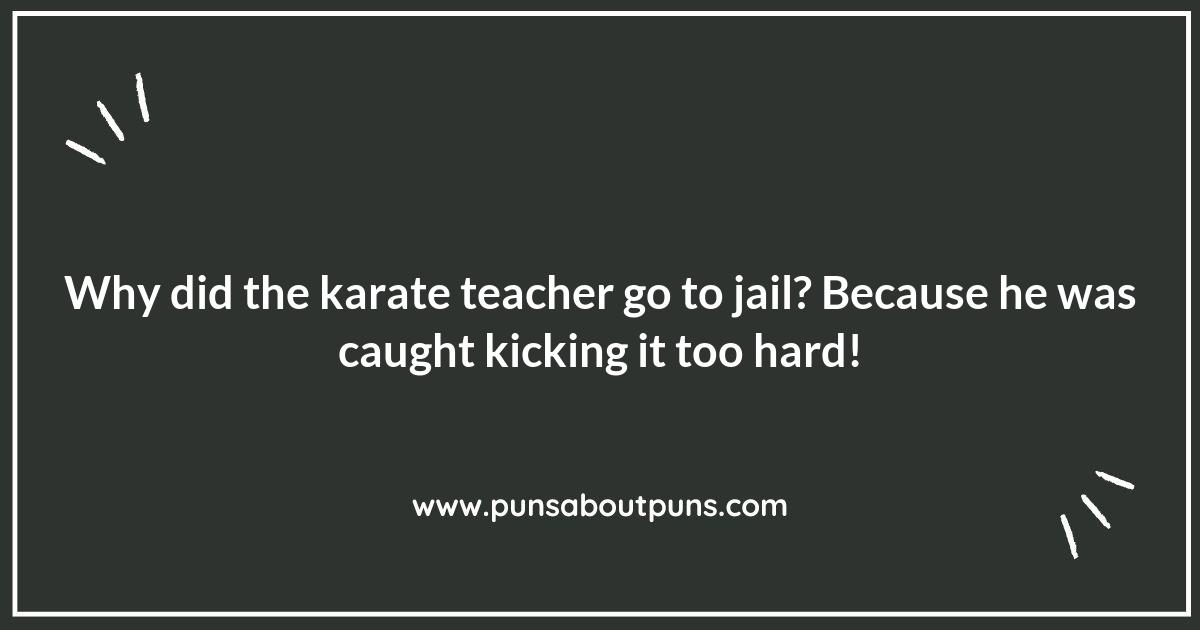 Belted Over with Laughter: Martial Arts Puns You’ll Love