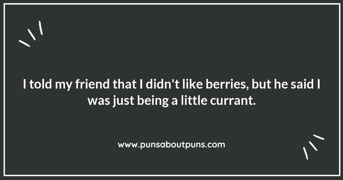 Berry Clever Puns to Make You Chuckle