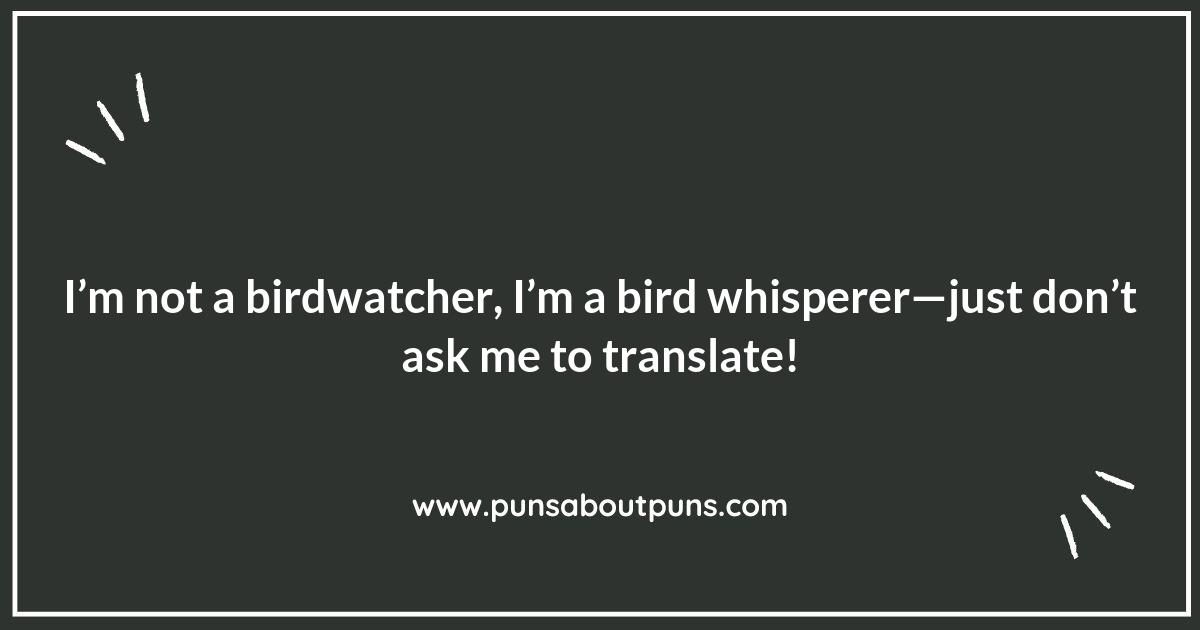 Bird Watching Puns: A Laughing Matter