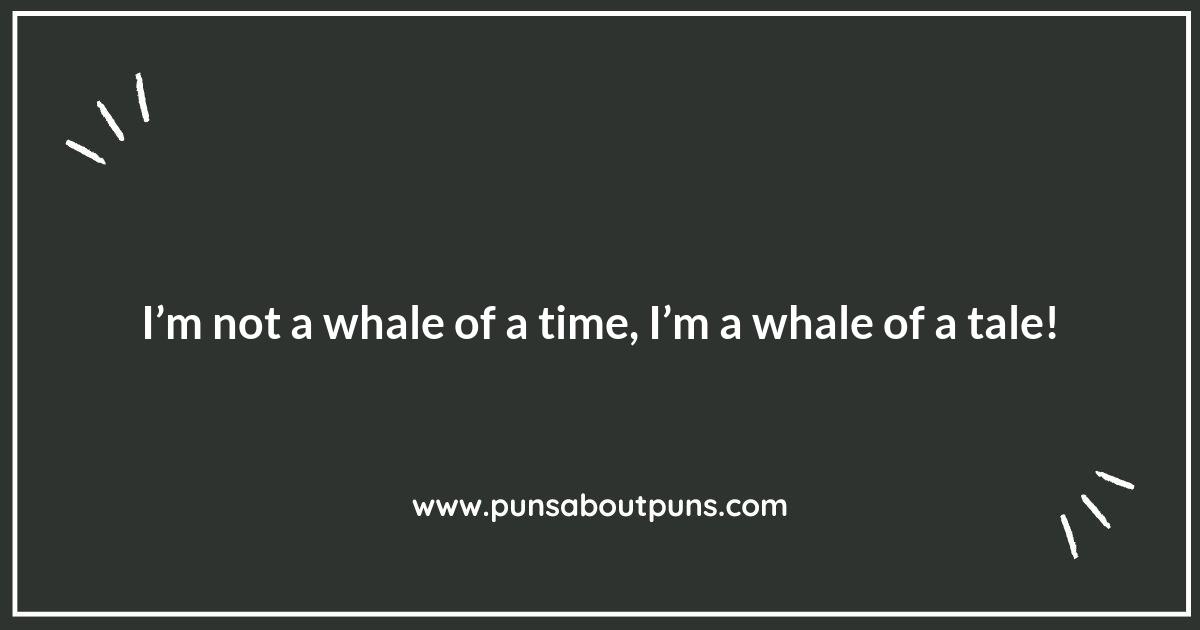 Blowhole Banter: Hilarious Whale Puns