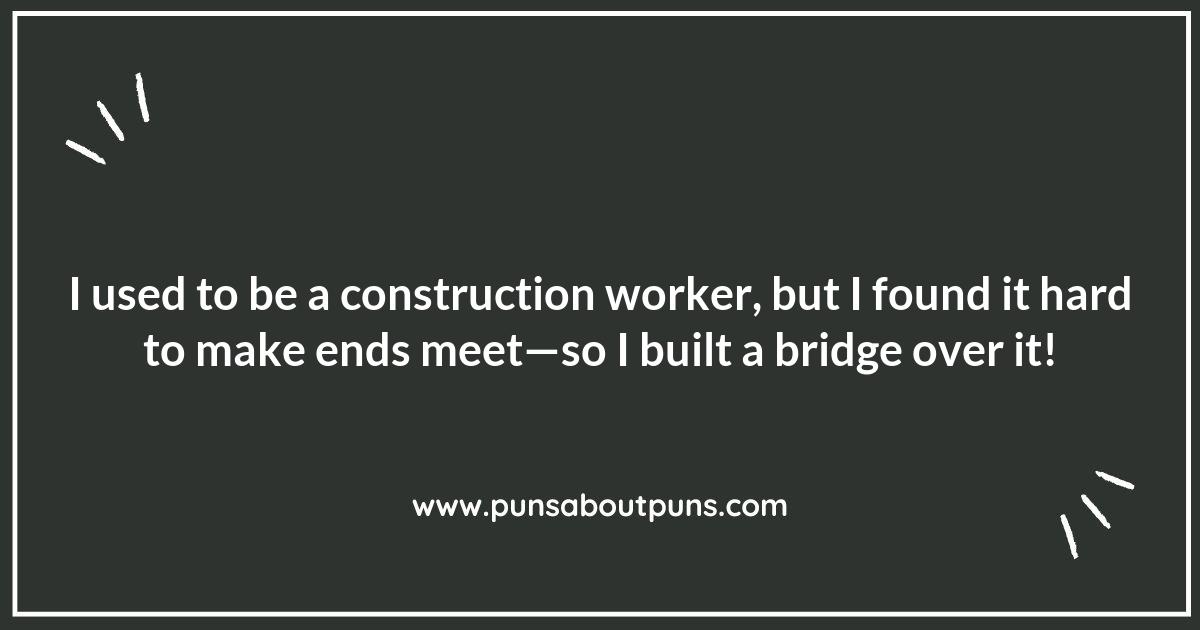 Blueprint for Laughter: Ingenious Construction Worker Puns