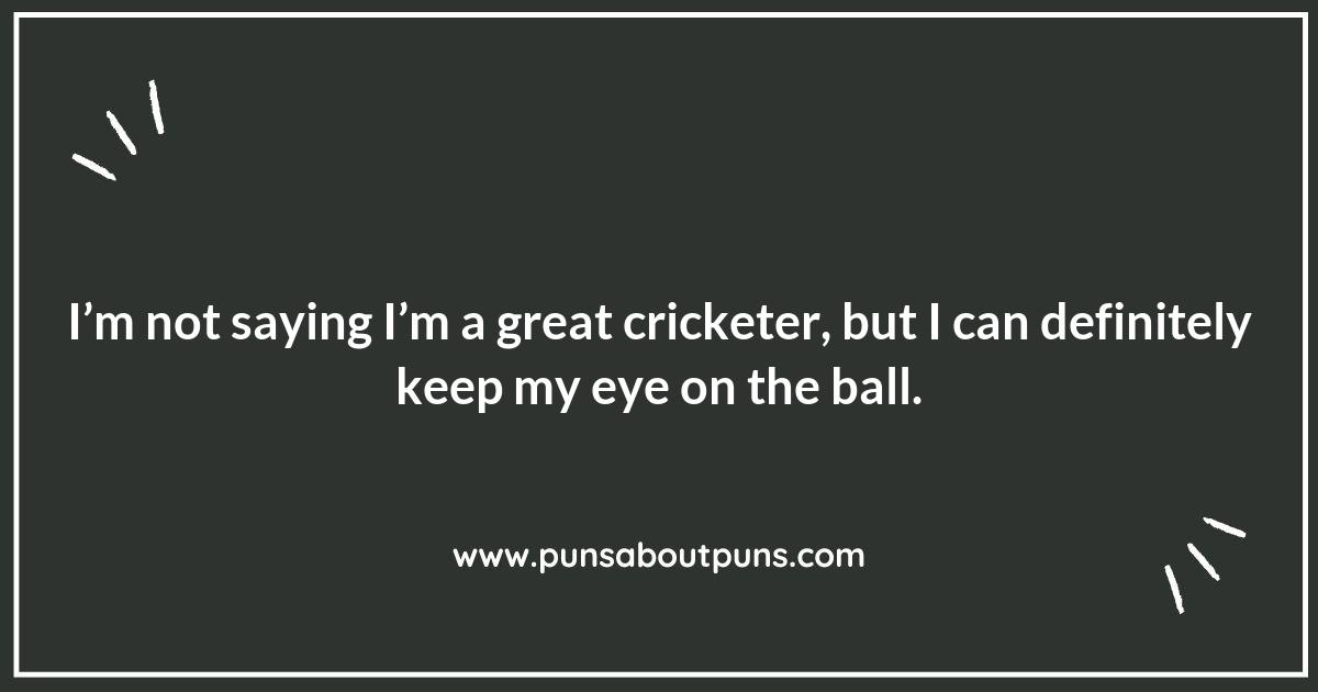 Bowled Over by These Clever Cricket Puns