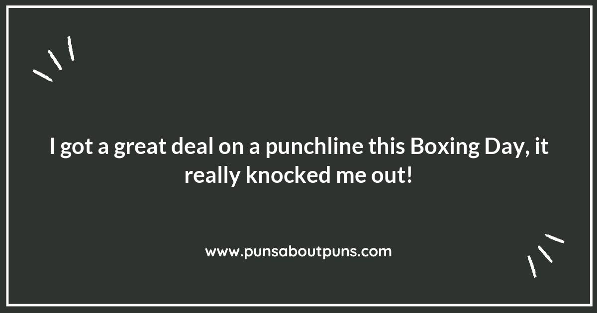 Boxing Day Puns