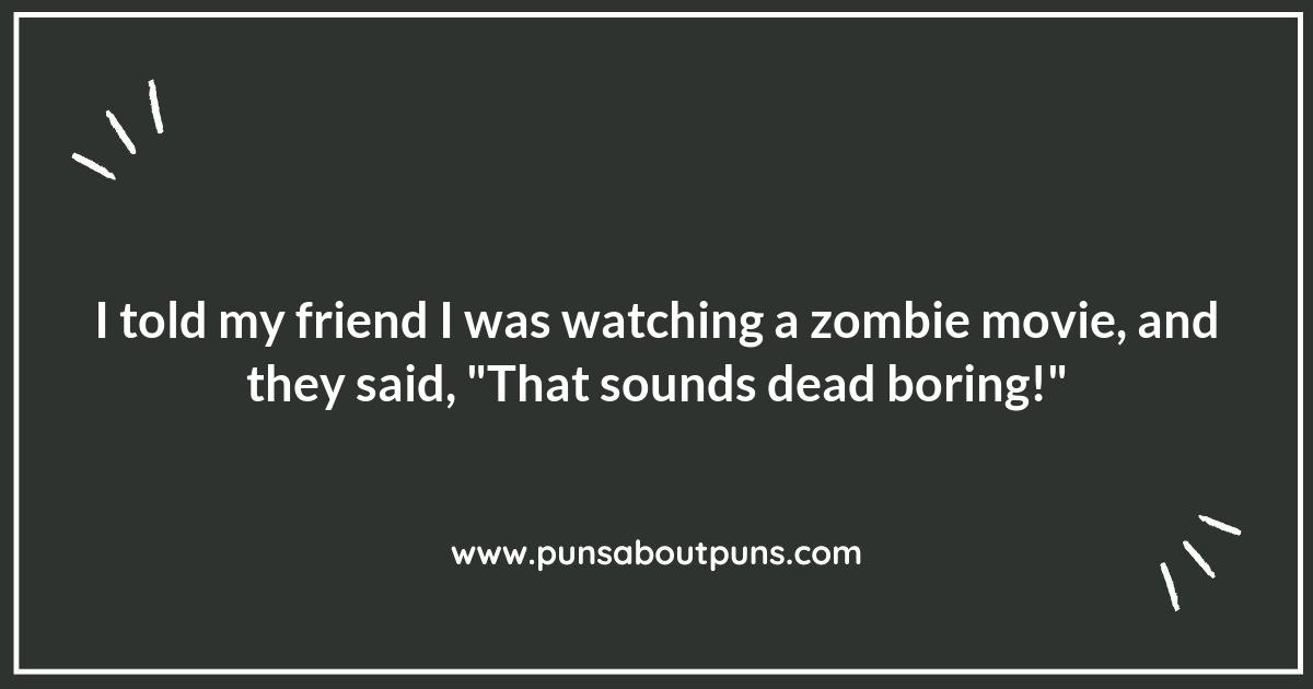 Brains and Jokes: The Best Zombie Movie Puns