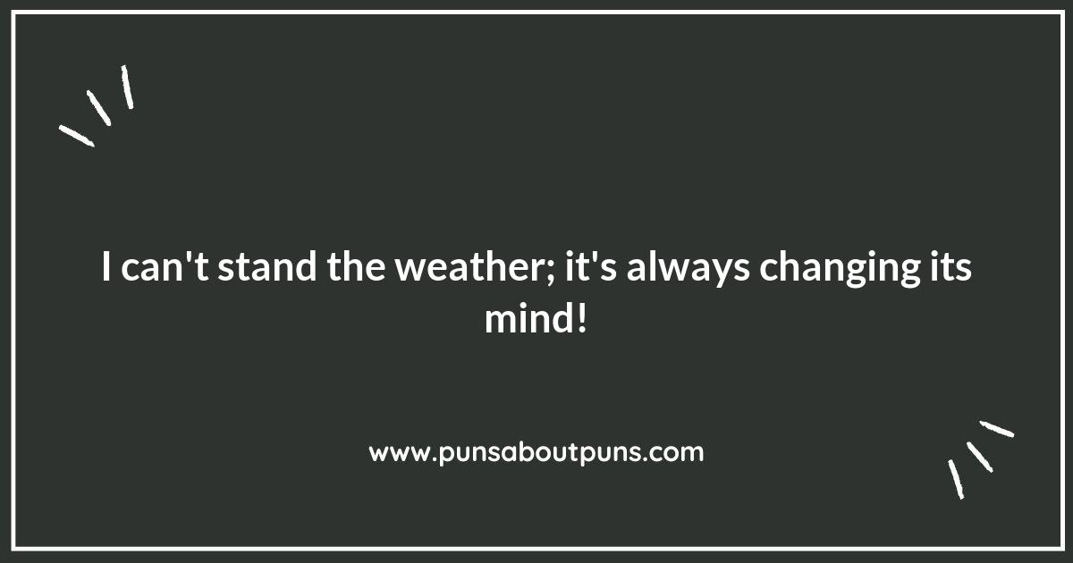 Breezy Laughs: Easygoing Weather Puns for All Occasions