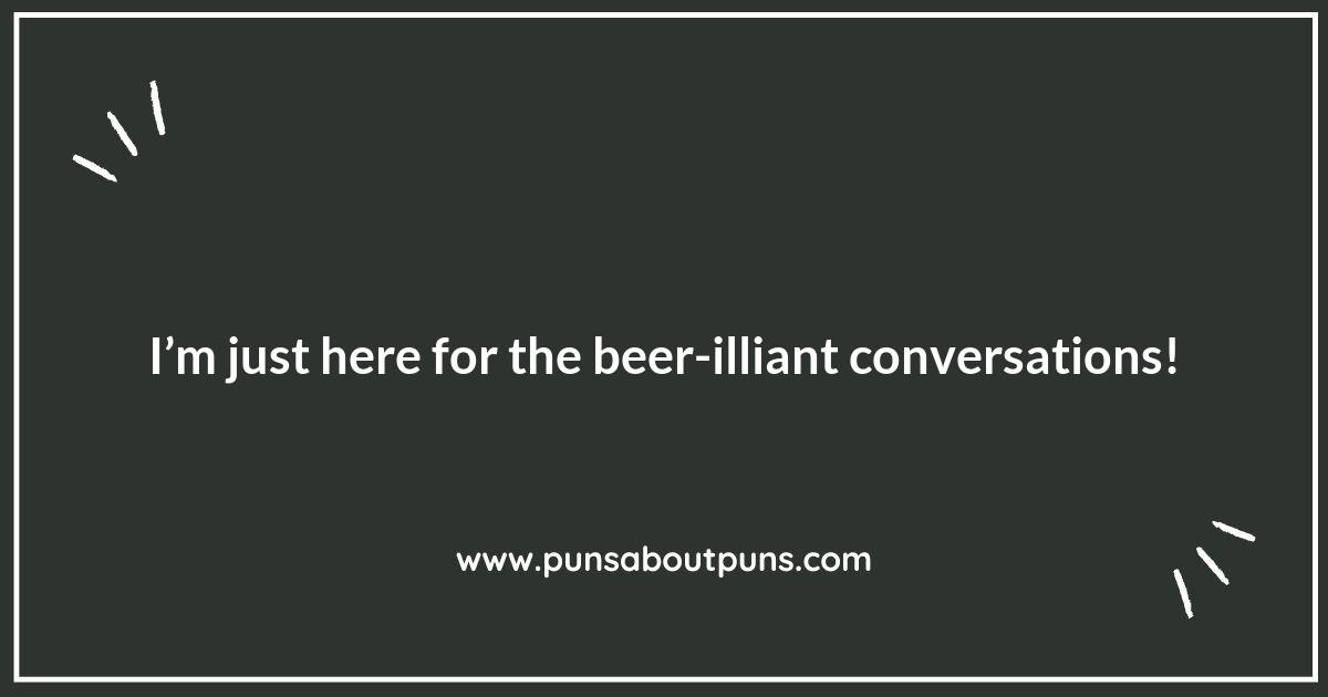 Brew-tiful Beer Puns to Make You Smile