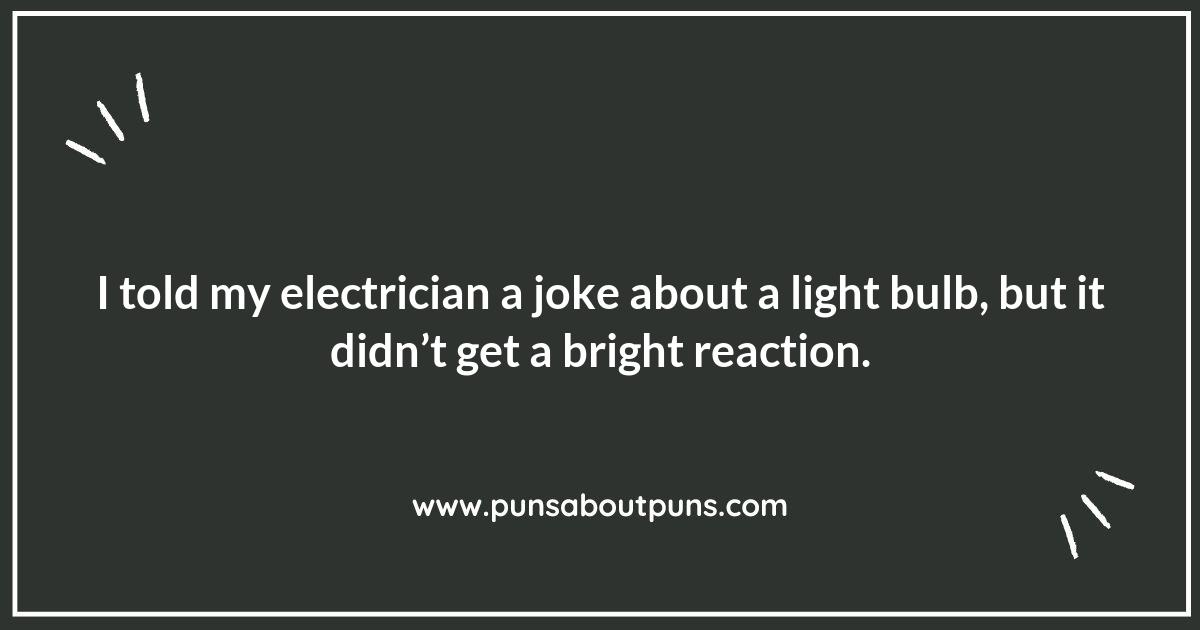 Bright Ideas: Electrician Puns to Light Up Your Day