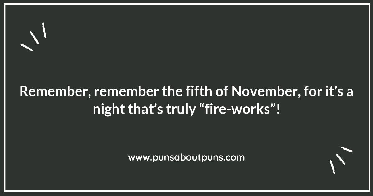 Brighten Up Your Celebration with Bonfire Night Puns