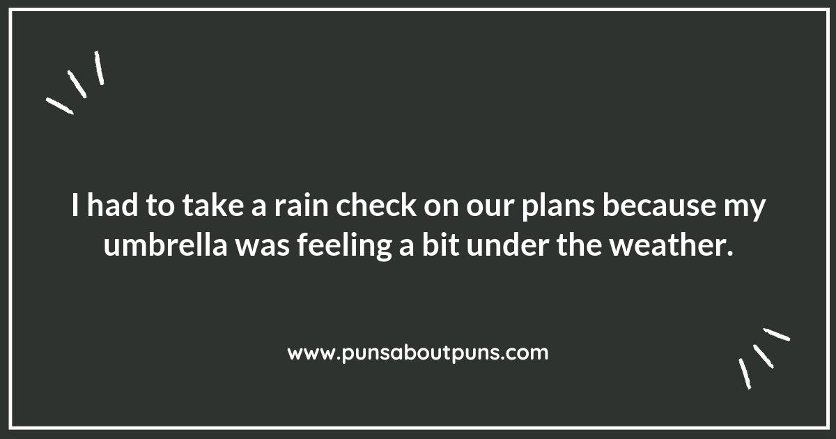 Brighten Your Day with These Umbrella Puns