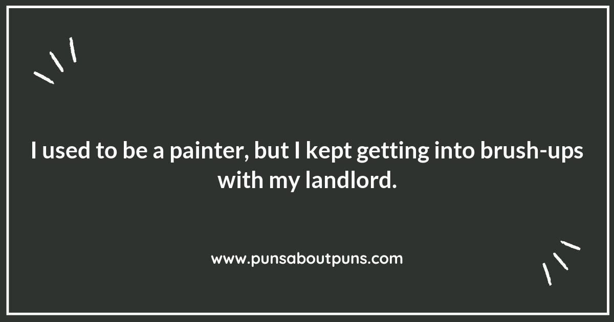 Brush Up on Your Painting Puns: A Palette of Laughs