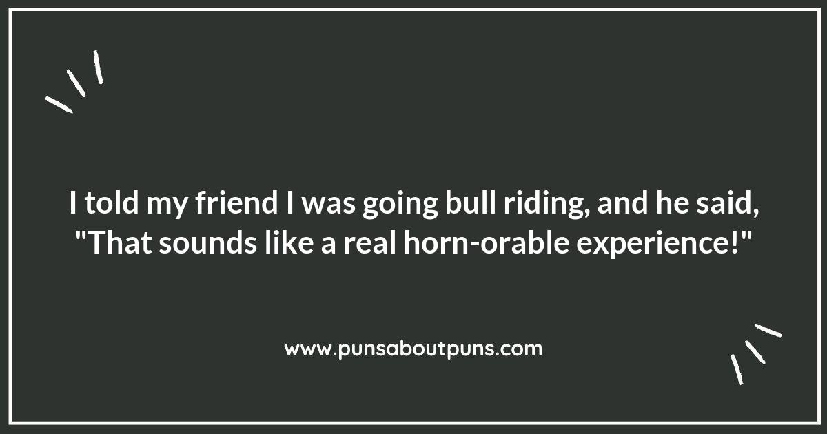 Bucking Bronco Banter: Hilarious Bull Riding Puns to Share