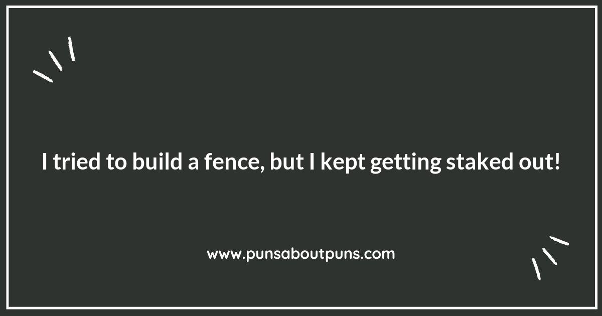 Building Humor: Top Fence Puns That Nail It