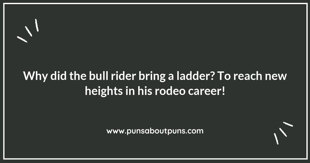 Bull Riding: A Hoof-tastic Adventure in Puns