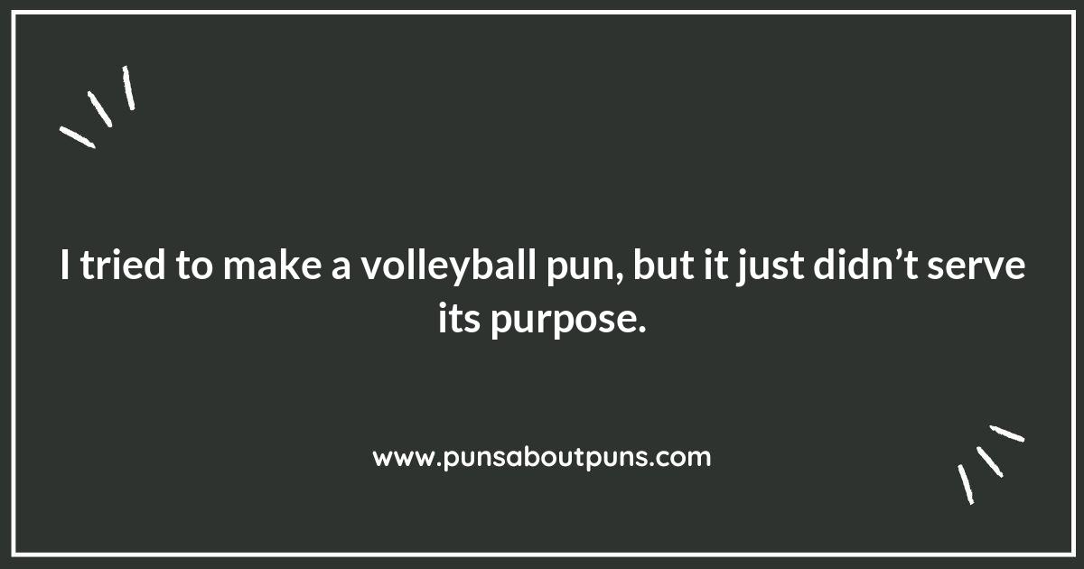 Bump Up the Laughs with Volleyball Puns