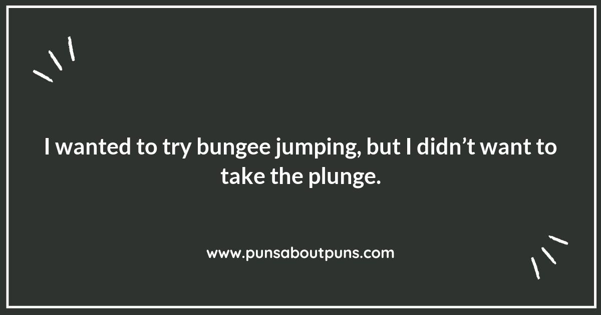 Bungee Jumping Puns: A Hilarious Freefall