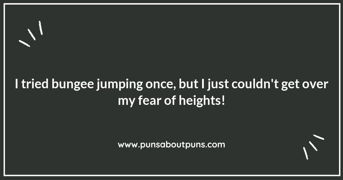 Bungee Jumping Puns: Taking Humor to New Heights