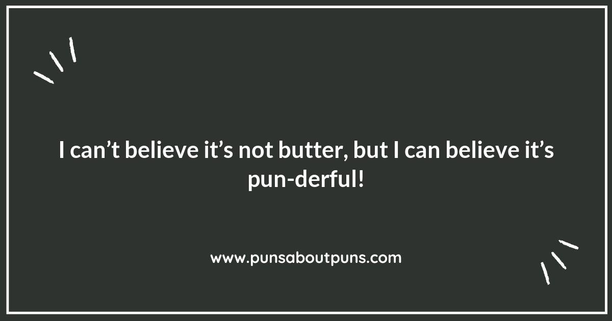 Butter Puns to Make You Scream with Laughter