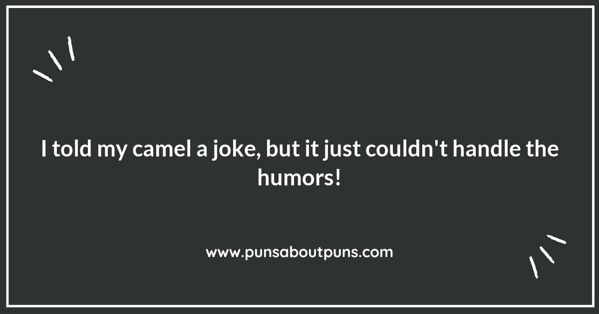 Camel Puns: A Journey Through the Land of Laughter