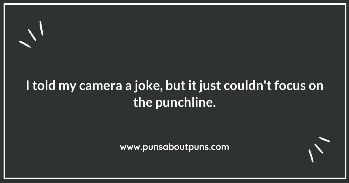 Camera Puns That Will Click with You