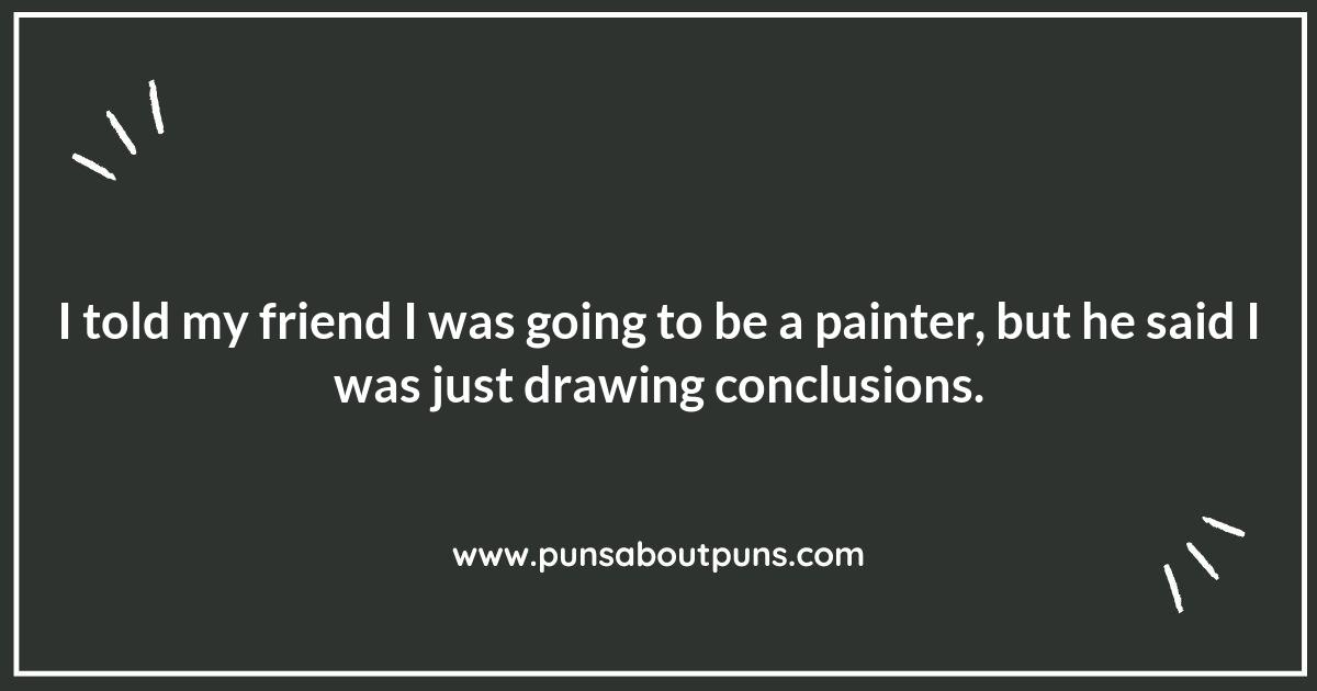 Canvas of Comedy: Explore These Fun Painter Puns