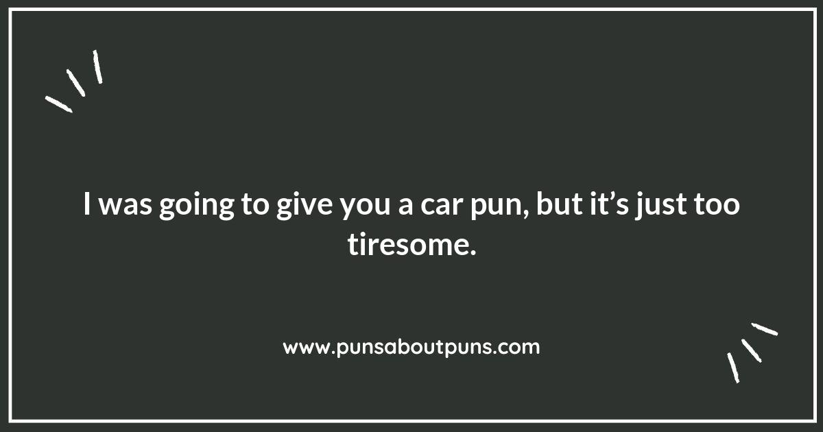 Car Puns That Will Drive You Crazy