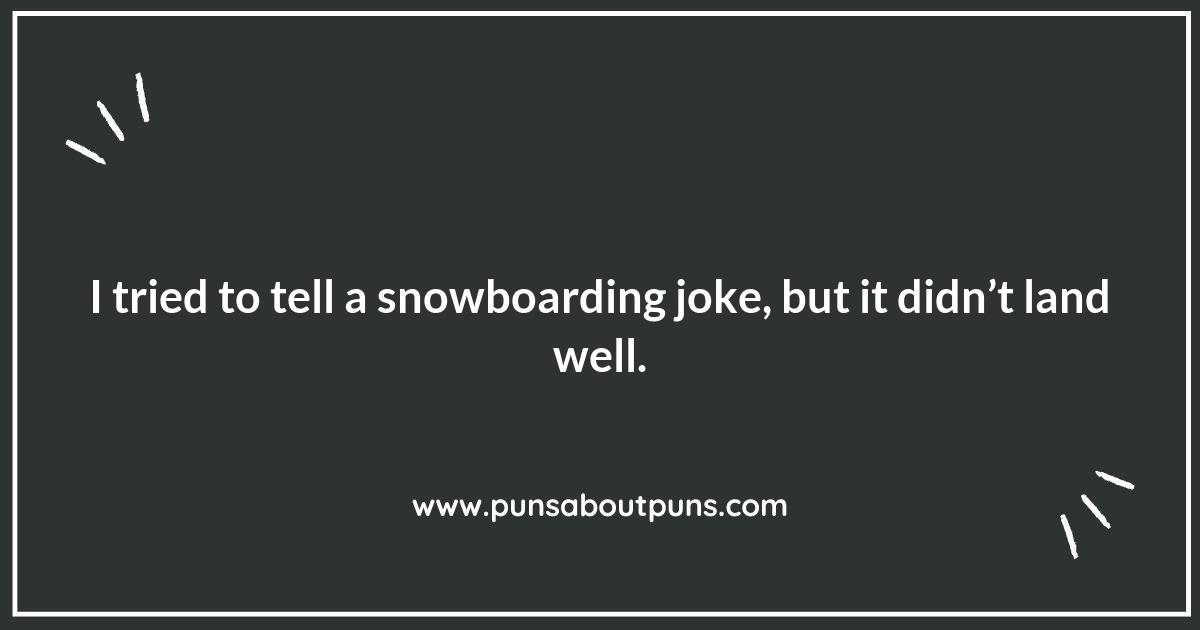 Catch Some Air with These Hilarious Snowboarding Puns