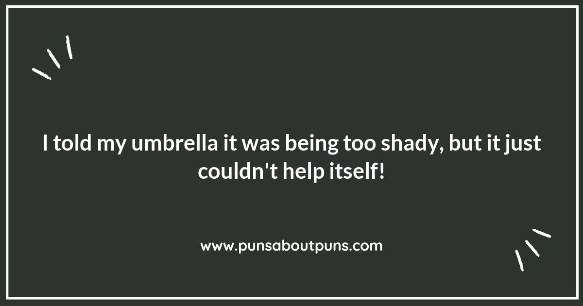 Catch the Fun with These Umbrella Puns