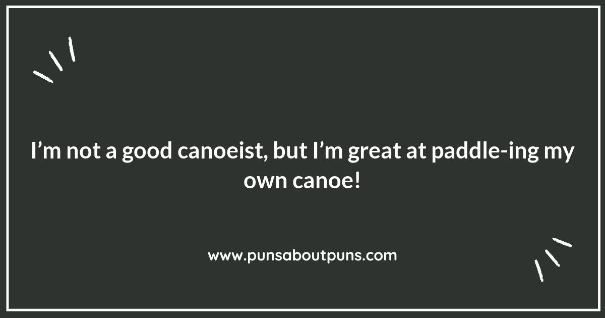 Catch the Wave of Laughter: Canoeing Puns to Share