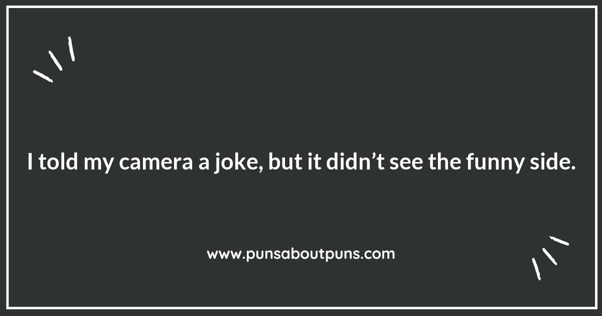 Caught in the Act: Witty Photographer Puns You’ll Love