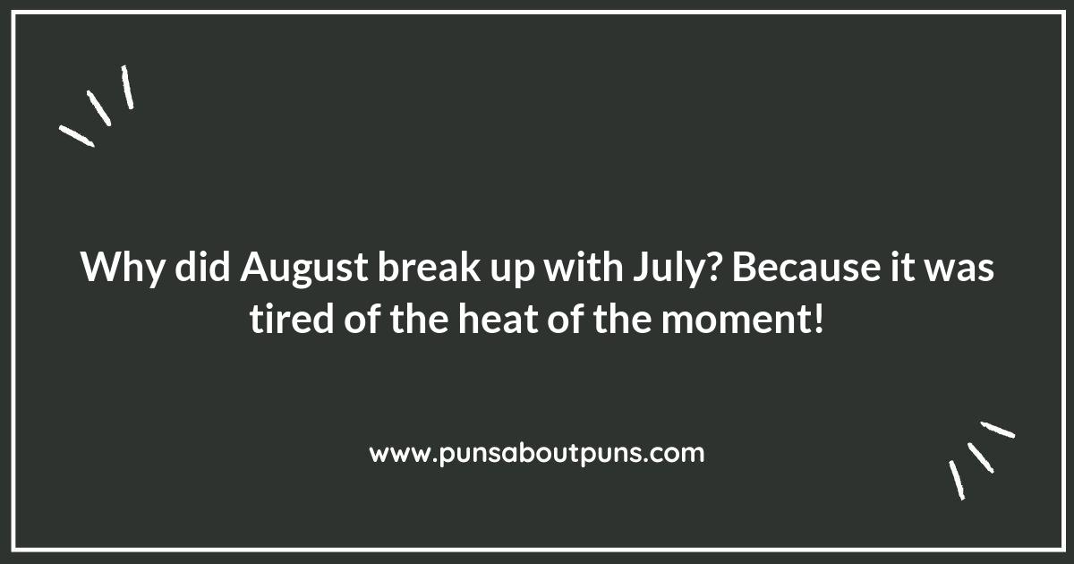 Celebrate the End of Summer with August Puns