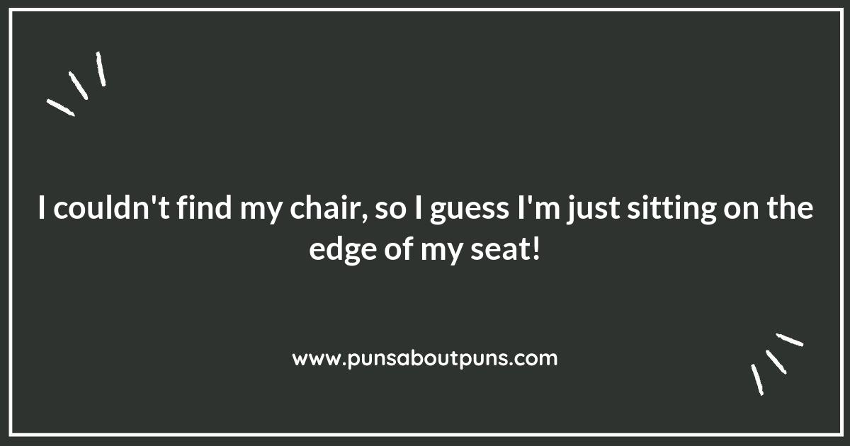 Chair-ology: The Science of a Good Chair Pun