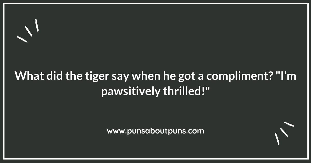 Chasing the Laughter: Tiger Puns That Will Make You Giggle